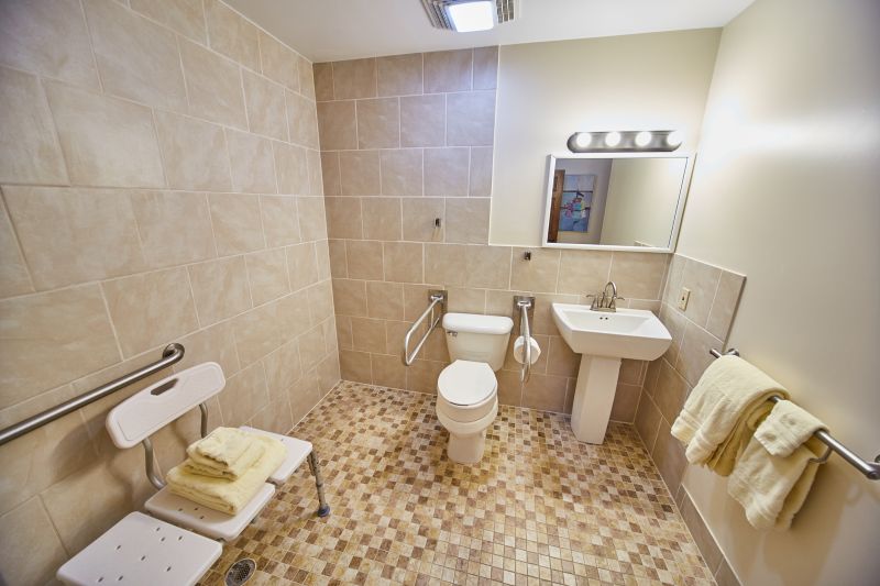 Spacious Walk-in Showers
